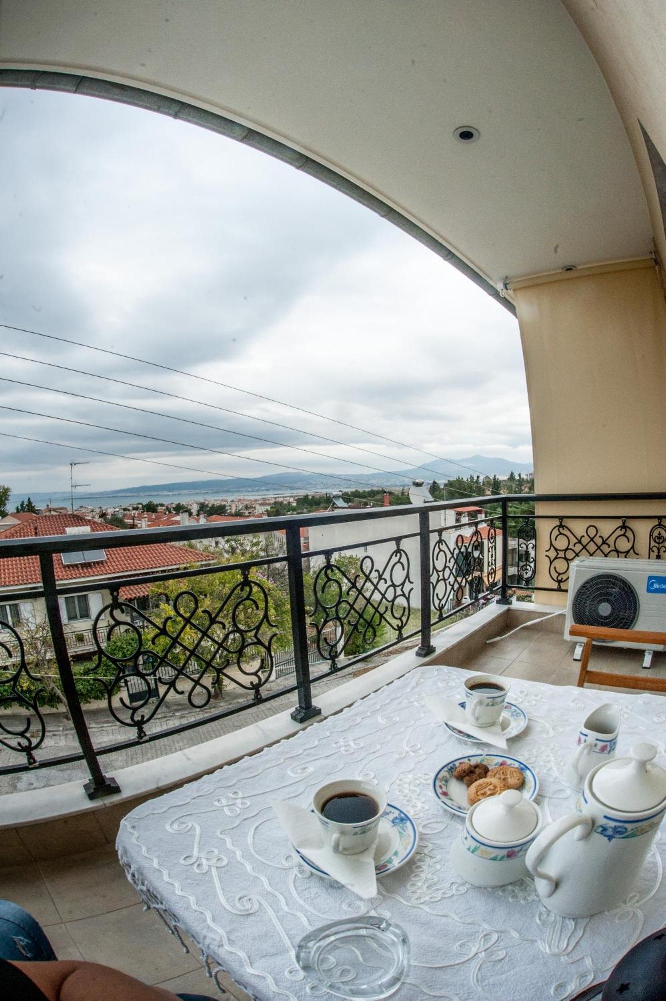 Appartamento Sea View Flat Peraía Esterno foto